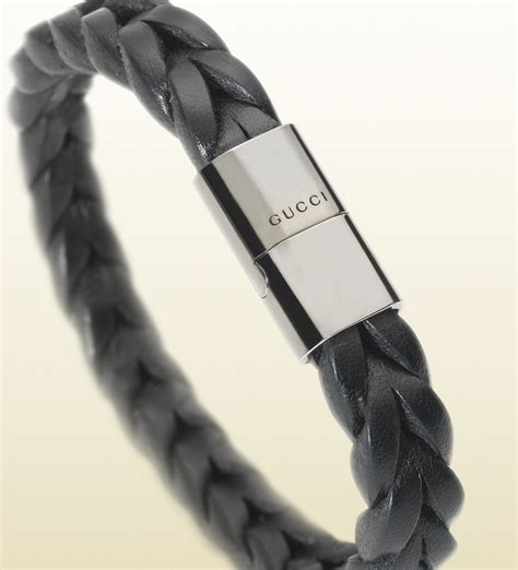 gucci bracelts mens|gucci leather bracelet for men.